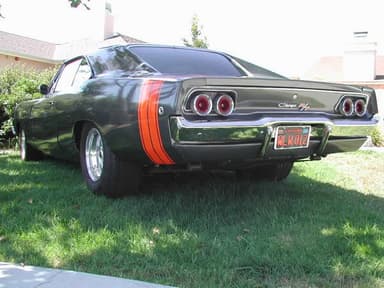 '68 Charger rear