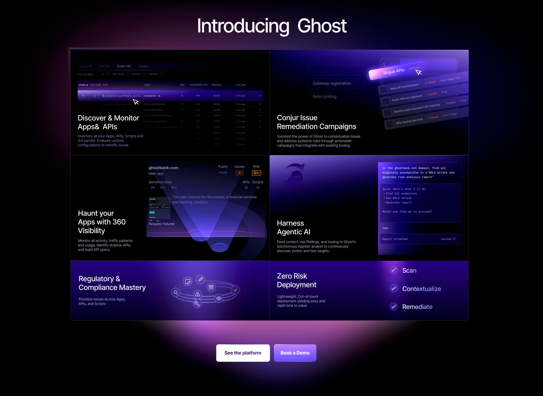 Ghost Security Website Refresh — 10