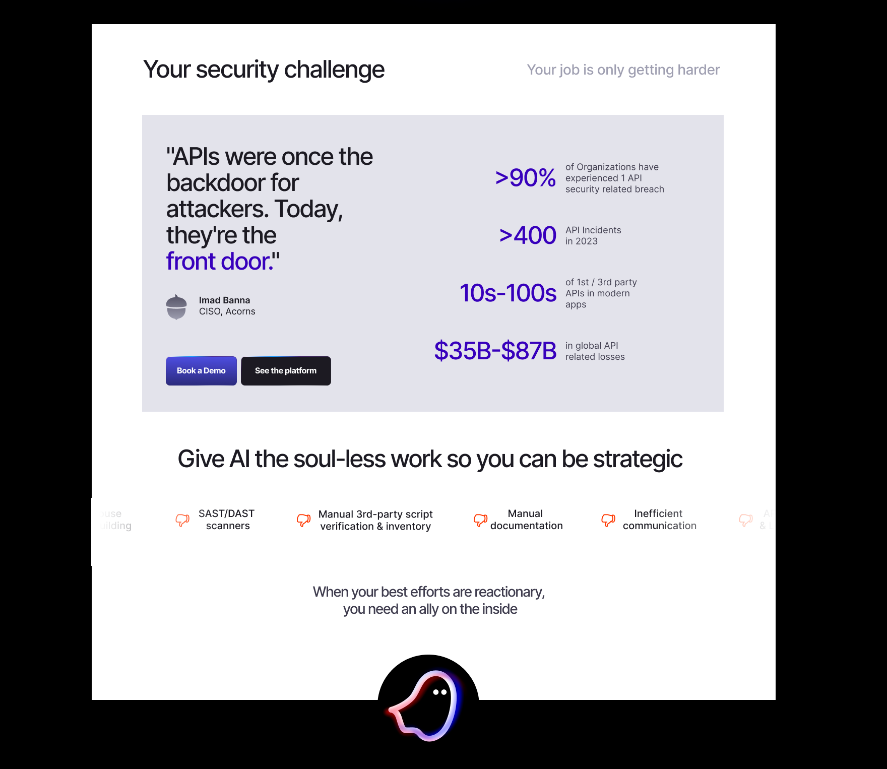 Ghost Security Website Refresh — 11