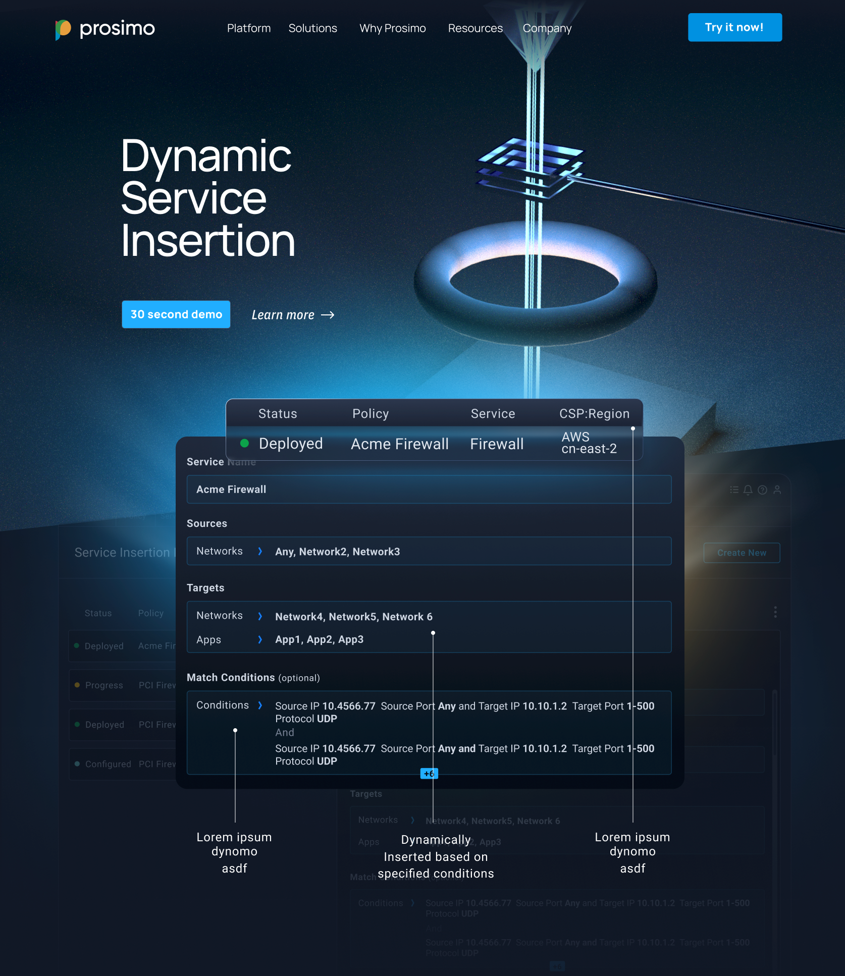 Prosimo Homepage — 4