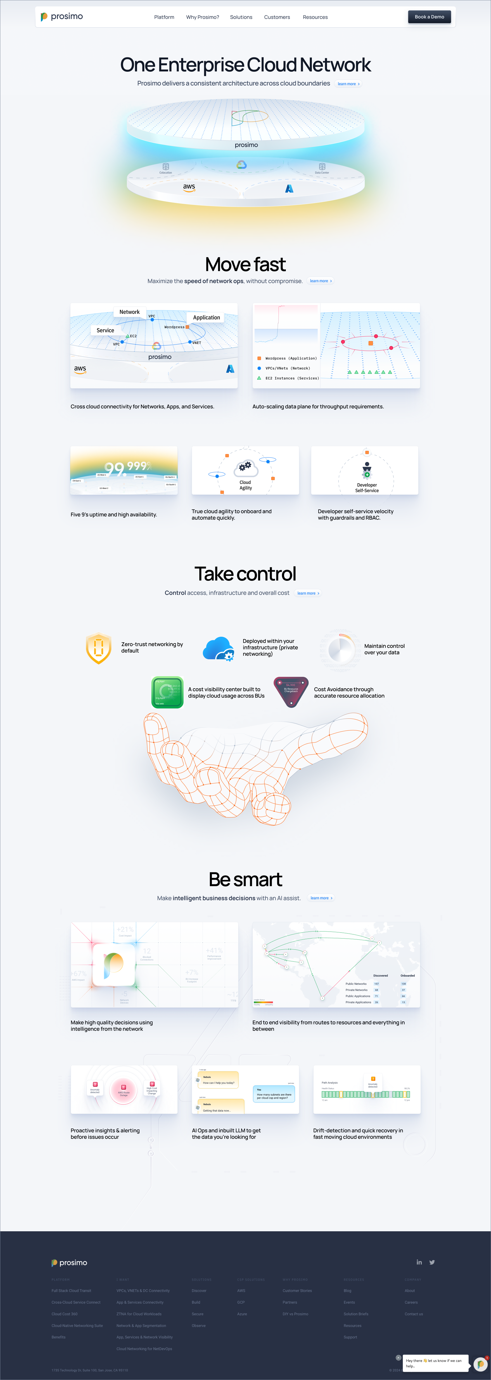Prosimo Homepage — 3