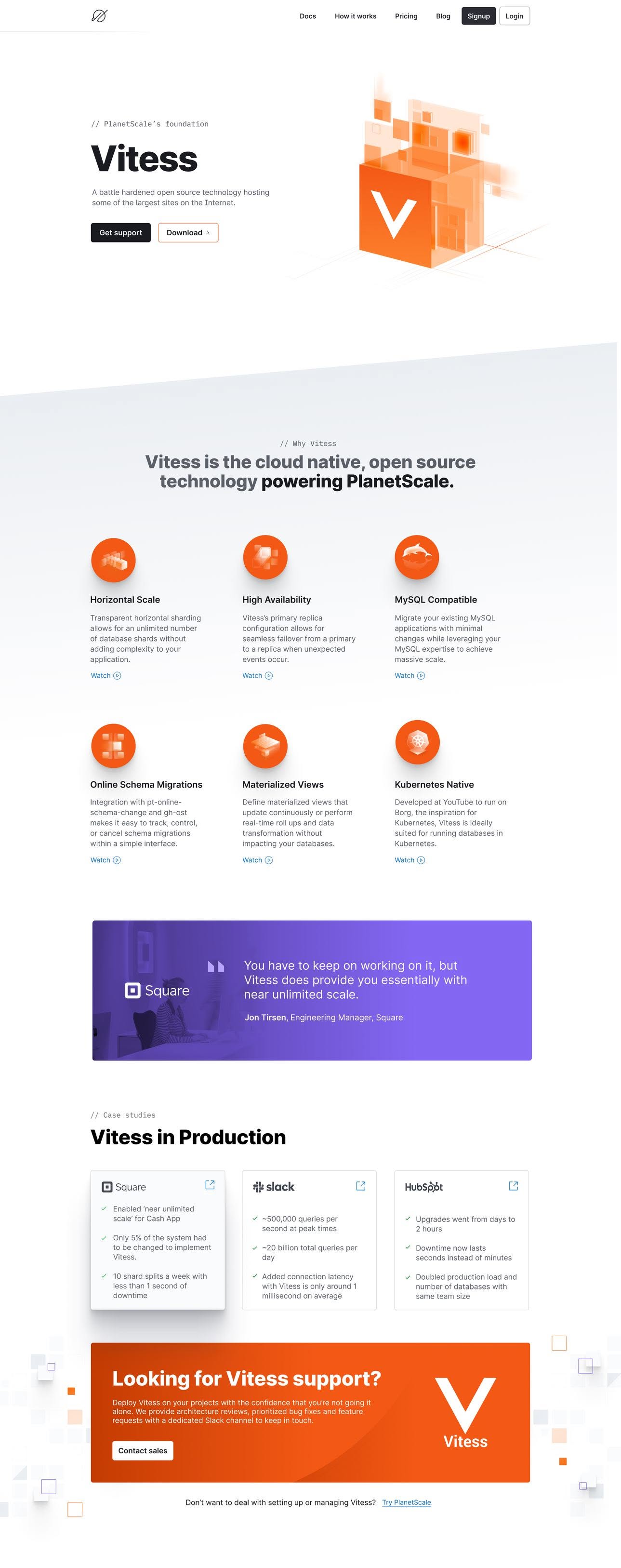 PlanetScale Web Design — 3
